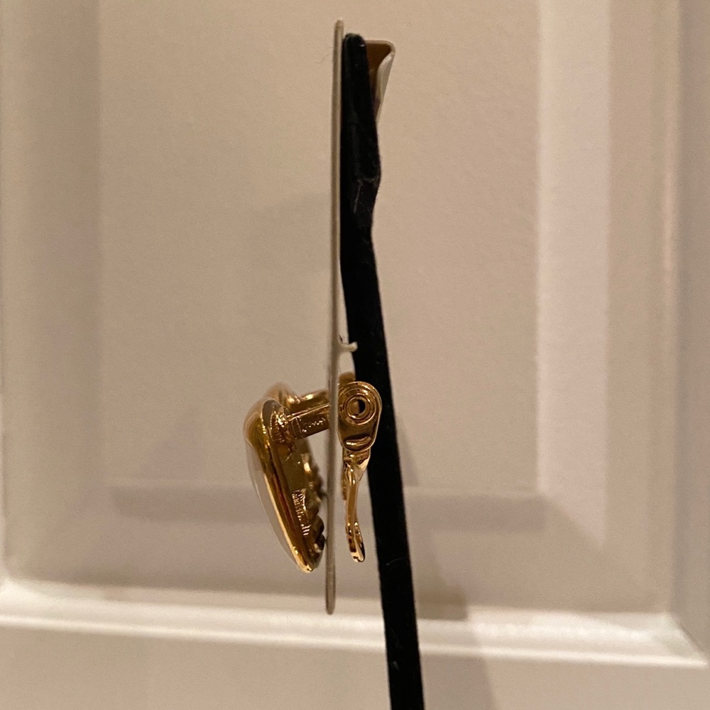 VINTAGE Monet Earnings. NEVER WORN. NWT - Picture 4 of 5